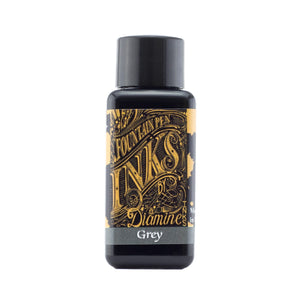 Tinta Diamine Para Caneta Tinteiro - Grey