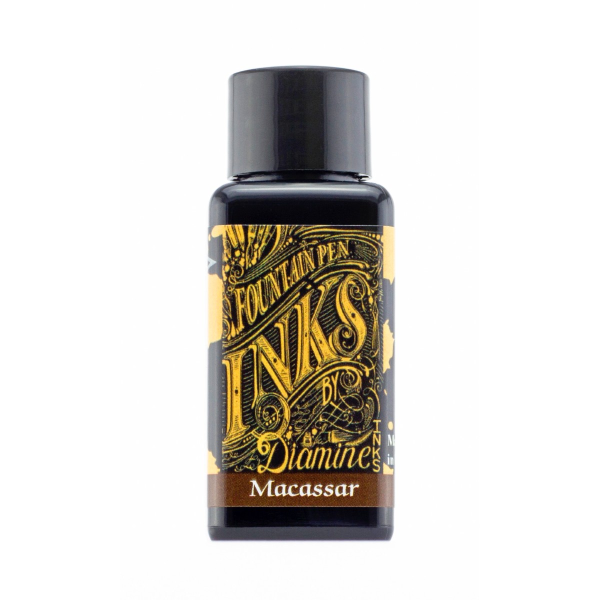 Tinta Diamine Para Caneta Tinteiro - Macassar Diamine