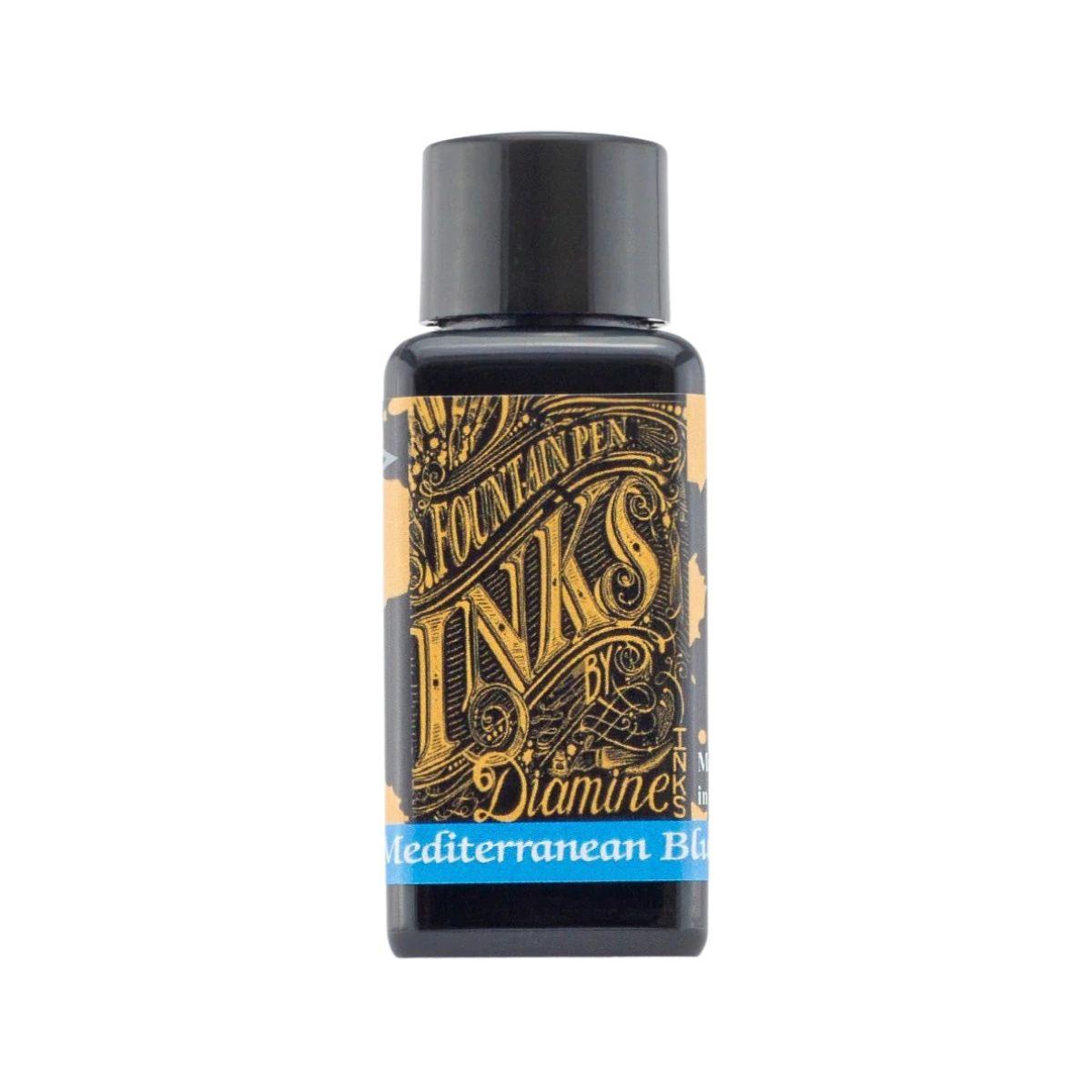 Tinta Diamine Para Caneta Tinteiro - Mediterranean Blue Diamine