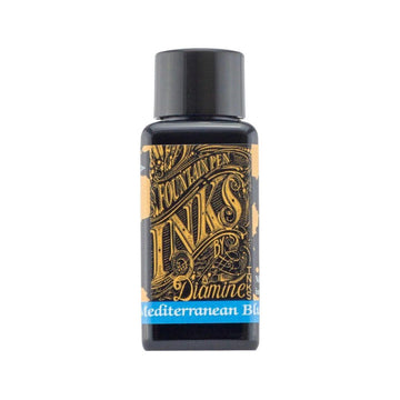 Tinta Diamine Para Caneta Tinteiro - Mediterranean Blue Diamine