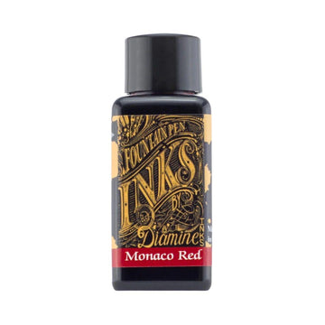 Tinta Diamine Para Caneta Tinteiro - Monaco Red Diamine