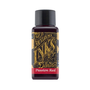 Tinta Diamine Para Caneta Tinteiro - Passion Red