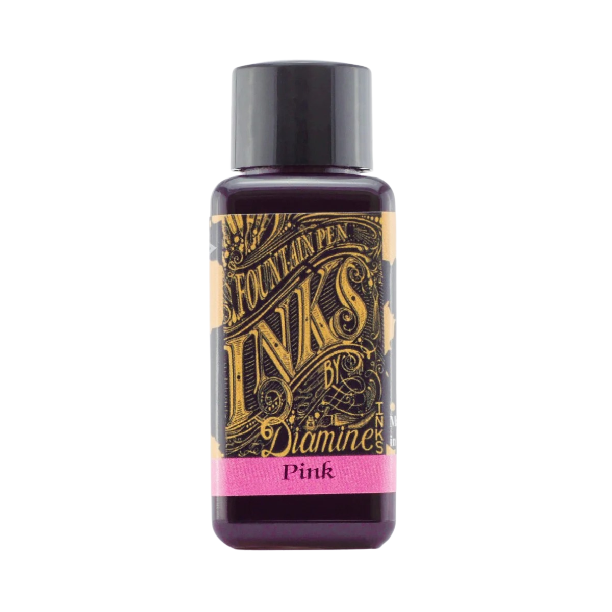 Tinta Diamine Para Caneta Tinteiro - Pink Diamine