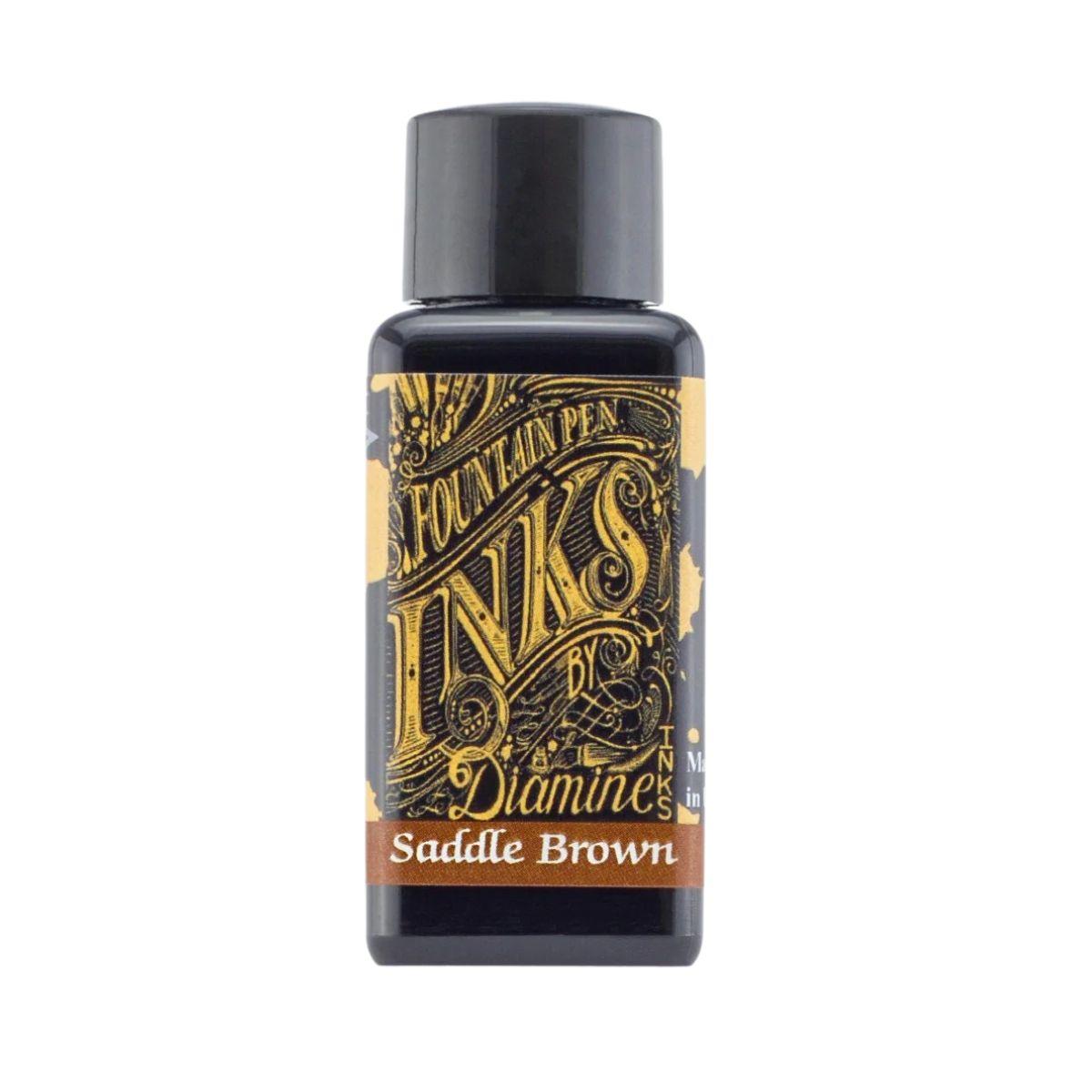 Tinta Diamine Para Caneta Tinteiro - Saddle Brown Diamine