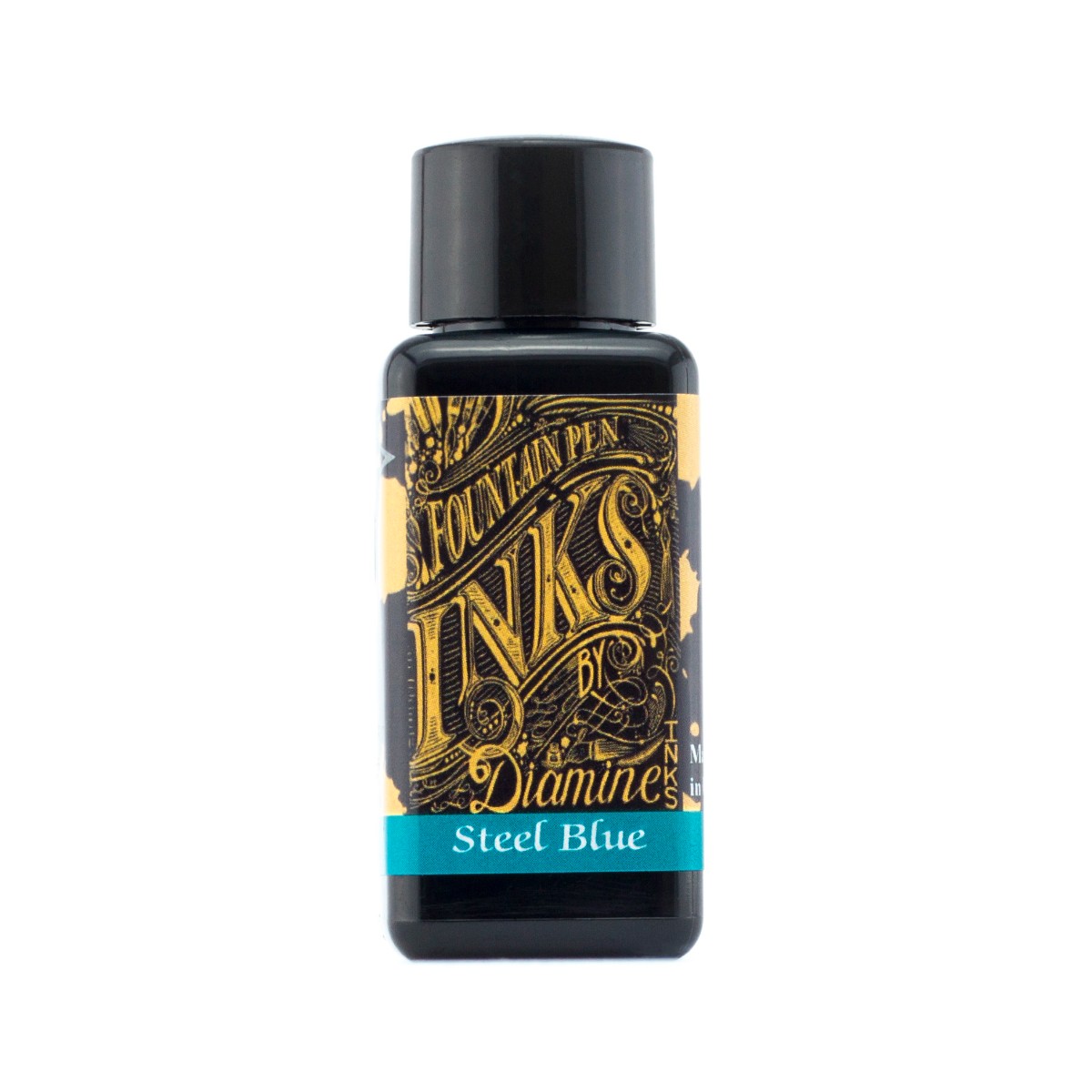 Tinta Diamine Para Caneta Tinteiro - Steel Blue Diamine