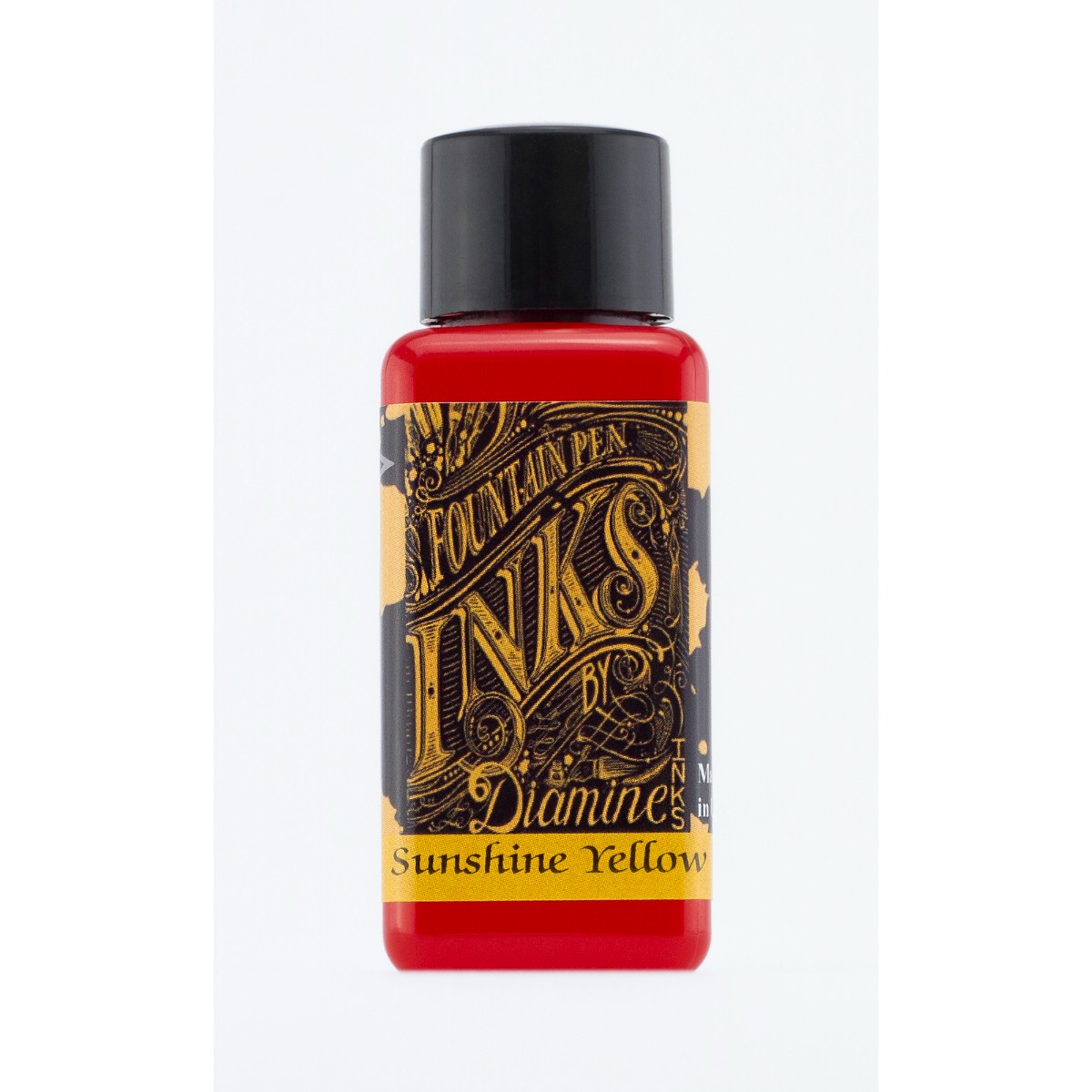Tinta Diamine Para Caneta Tinteiro - Sunshine Yellow Diamine