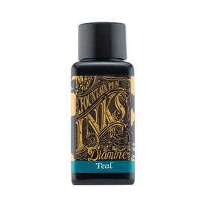 Tinta Diamine Para Caneta Tinteiro - Teal