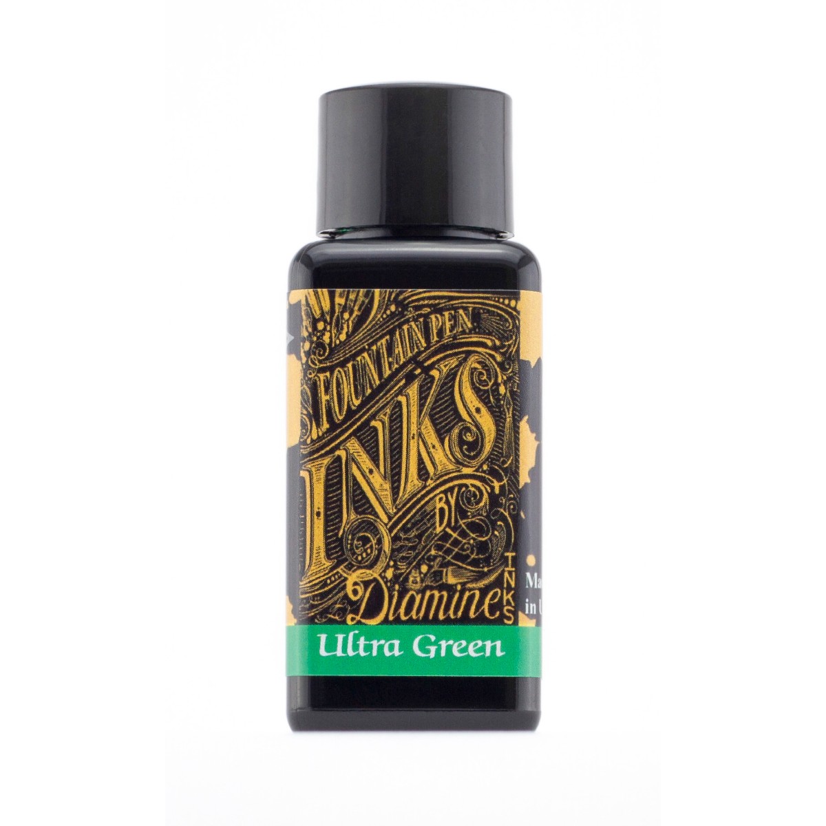 Tinta Diamine Para Caneta Tinteiro - Ultra Green Diamine