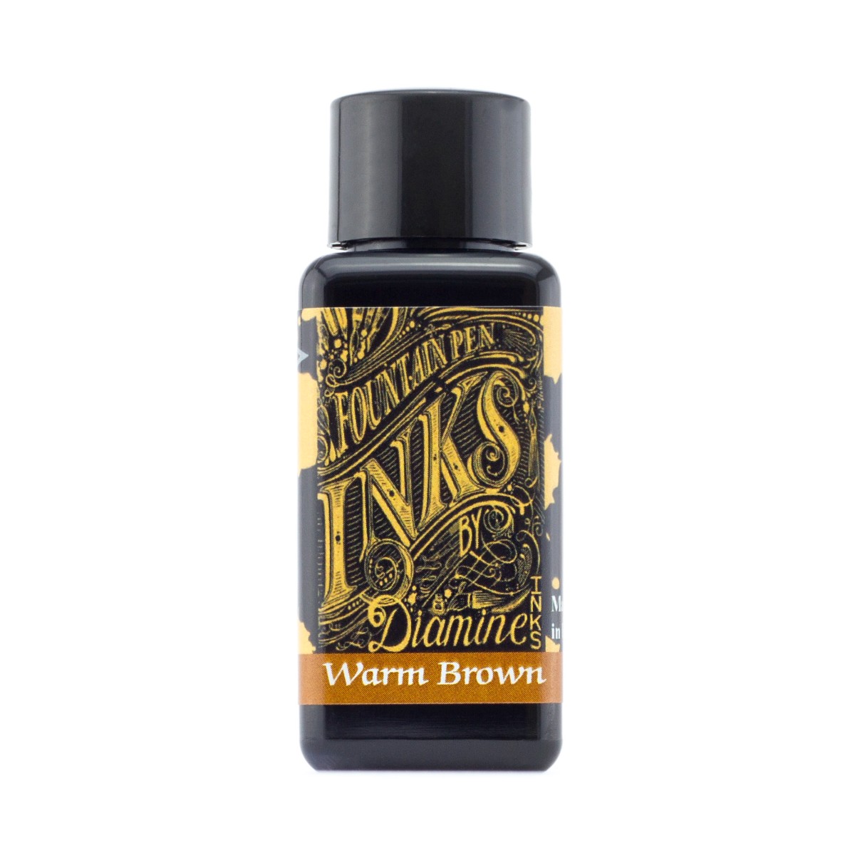 Tinta Diamine Para Caneta Tinteiro - Warn Brown Diamine