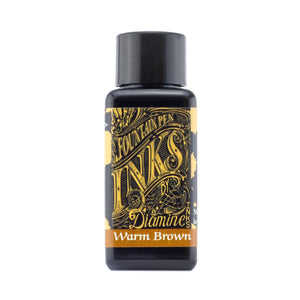 Tinta Diamine Para Caneta Tinteiro - Warn Brown