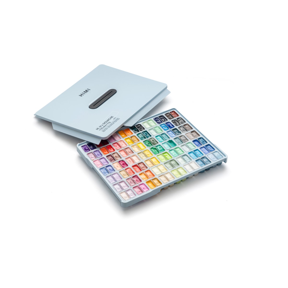 Tinta Guache HIMI 112 Cores 12ml – Estojo Azul Himi