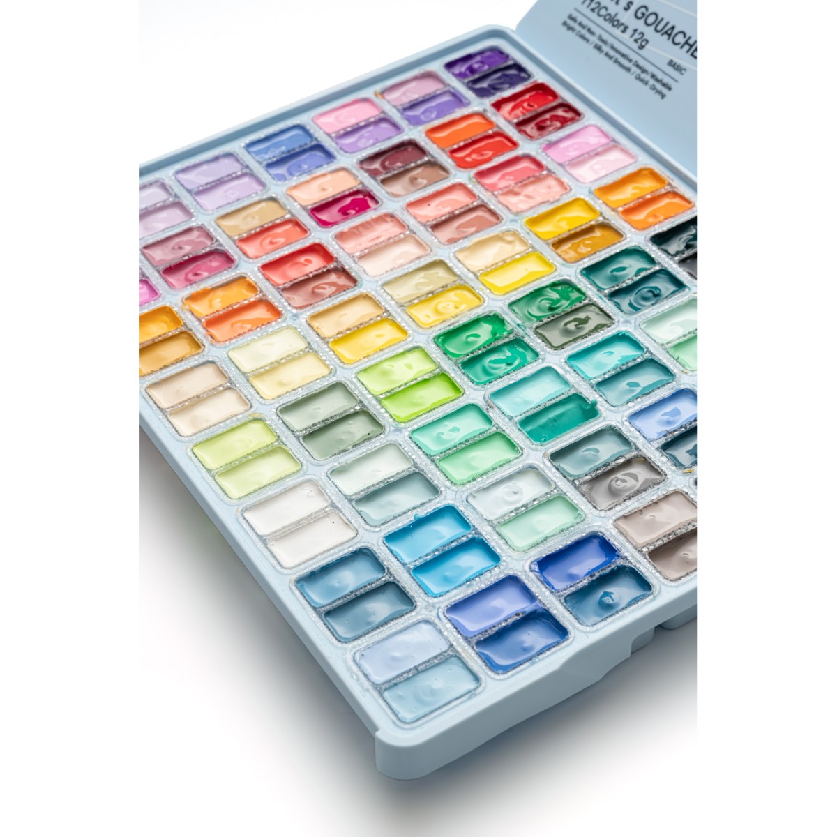 Tinta Guache HIMI 112 Cores 12ml – Estojo Azul Himi