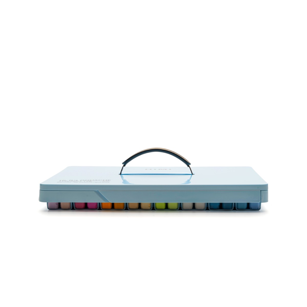 Tinta Guache HIMI 112 Cores 12ml – Estojo Azul Himi