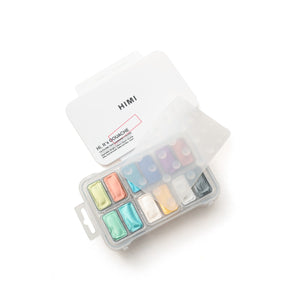 Tinta Guache HIMI 12 Cores Metálicas 12ml – Estojo Branco