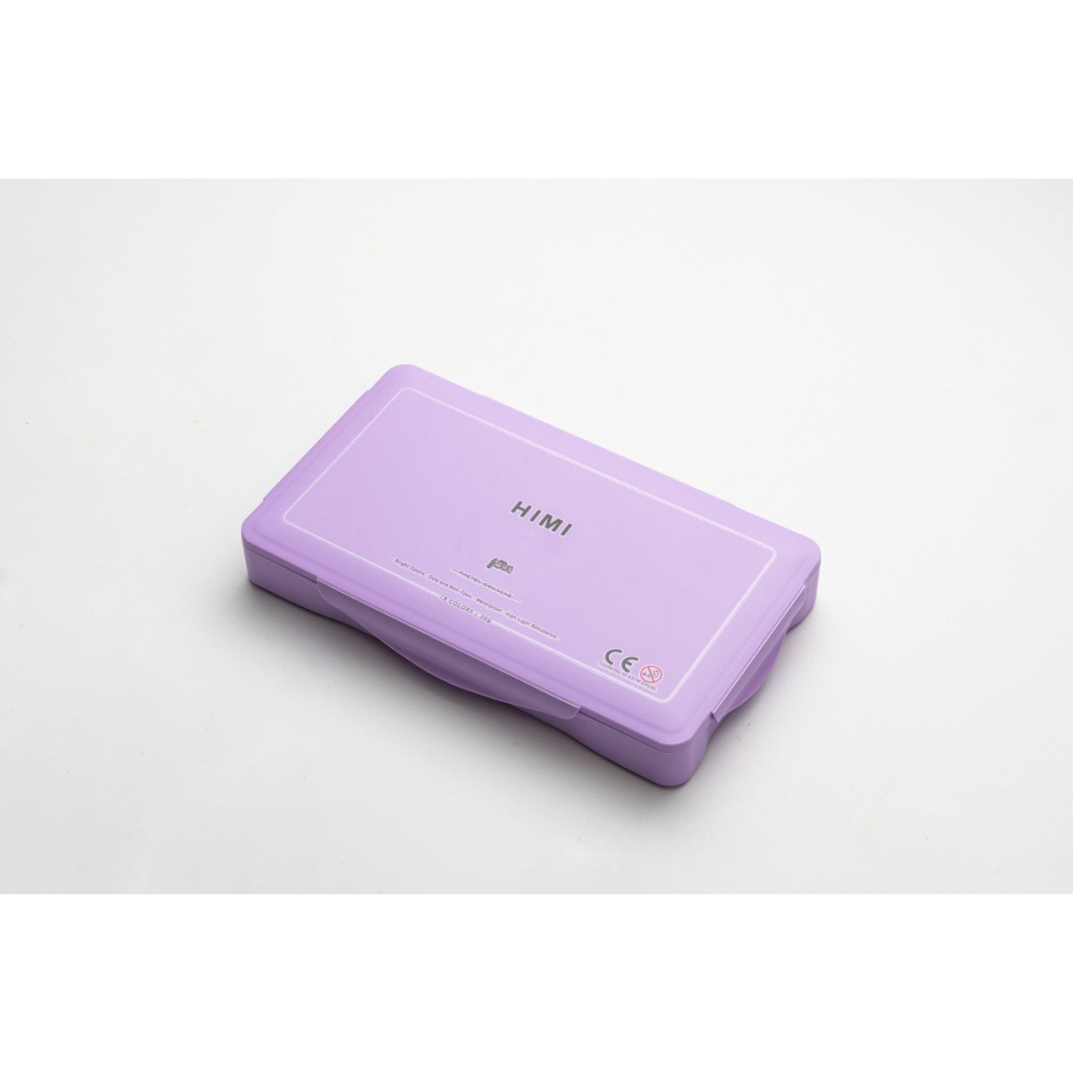 Tinta Guache HIMI 18 Cores 30ml - 3 Pincéis – Estojo Roxo Himi
