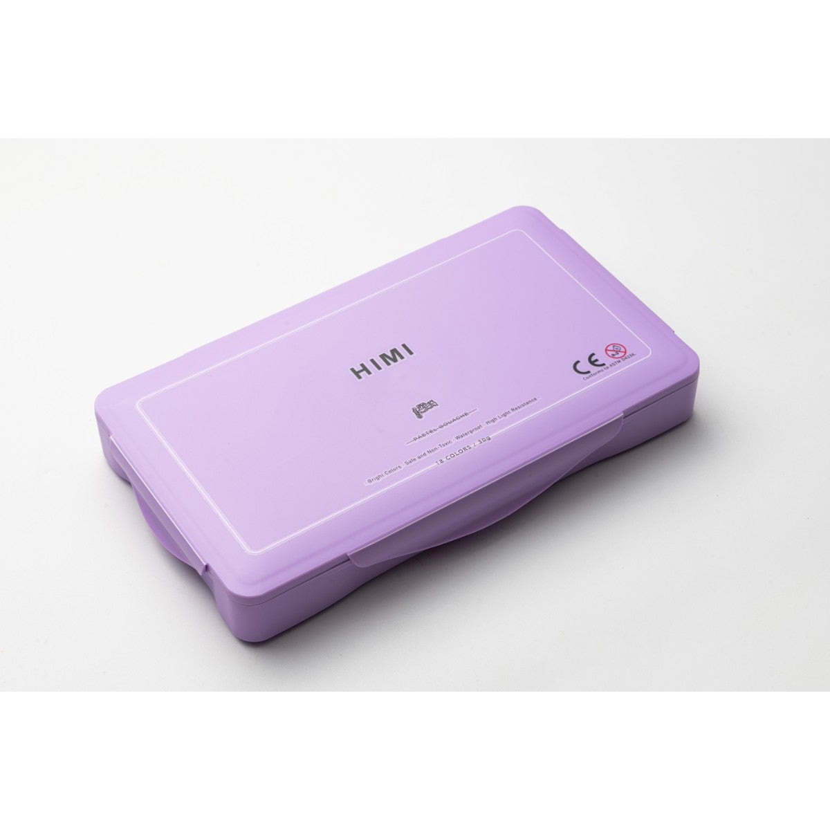 Tinta Guache HIMI 18 Cores 30ml – Estojo Roxo Himi