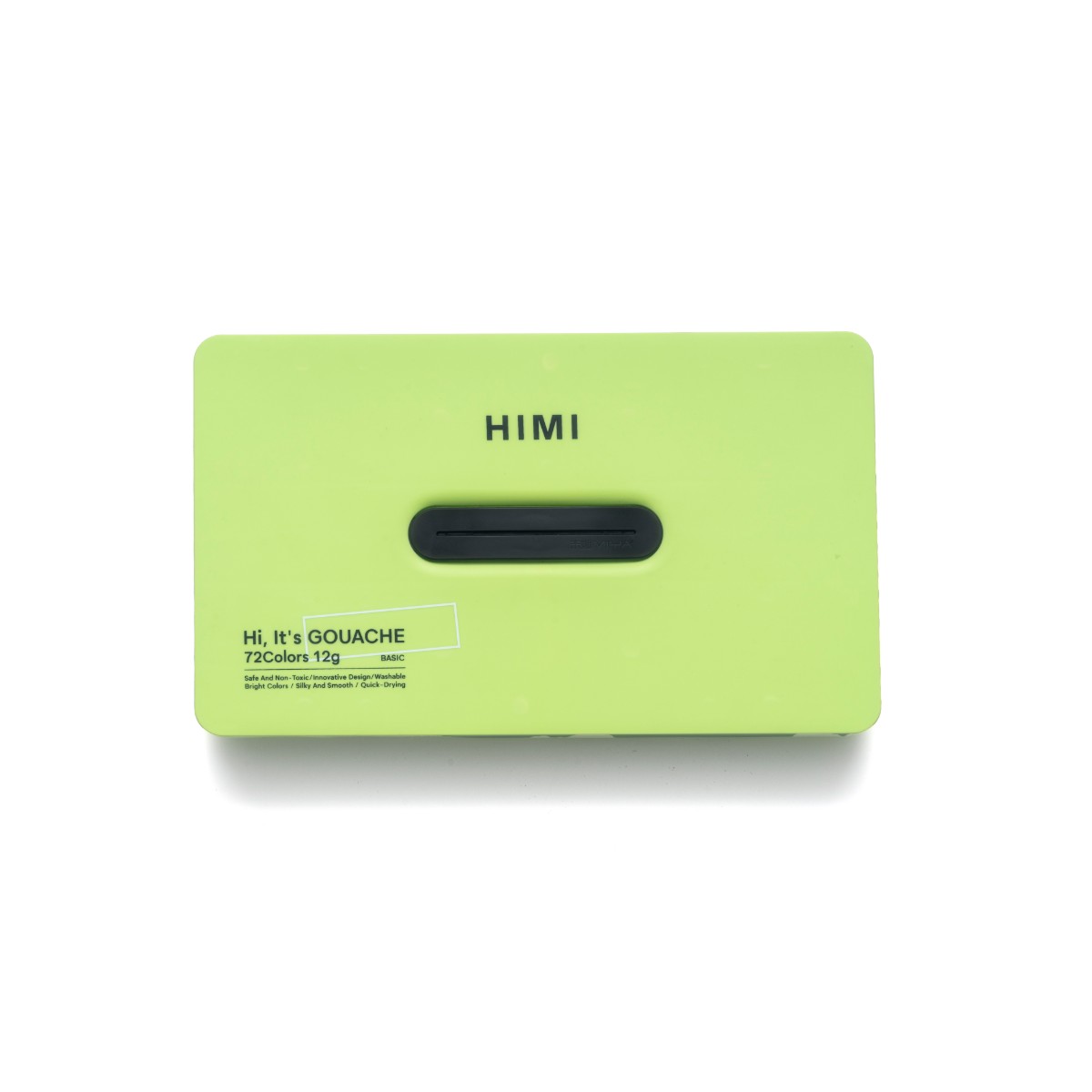 Tinta Guache HIMI 72 Cores 12ml – Estojo Verde Himi