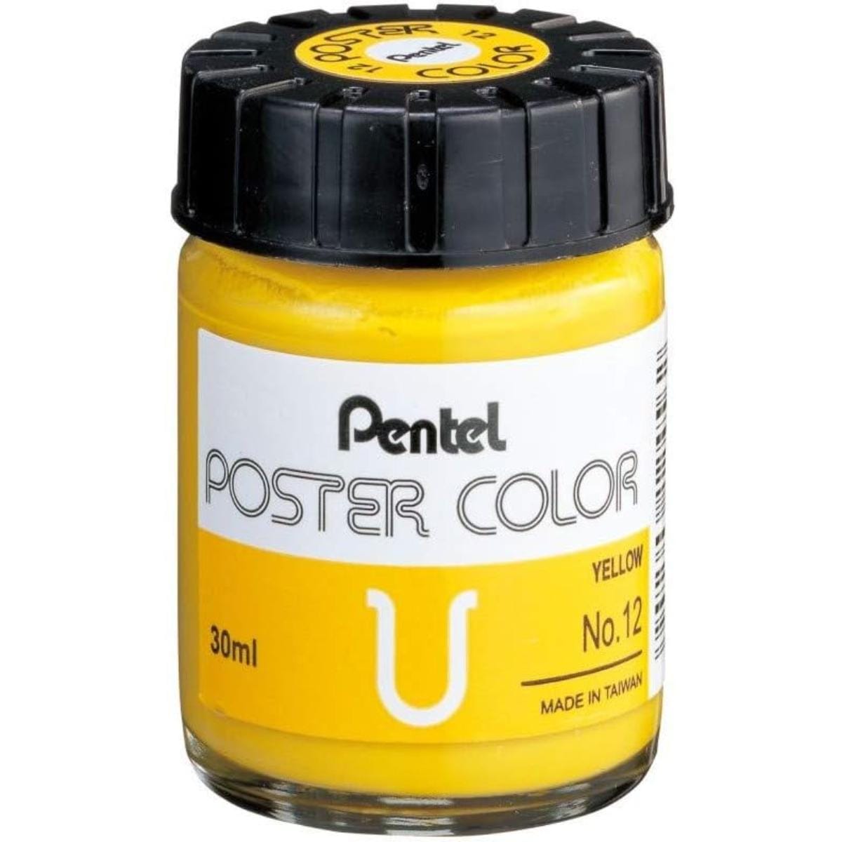 Tinta Guache Pentel Poster Color - 6 Cores - Guache Profissional Pentel