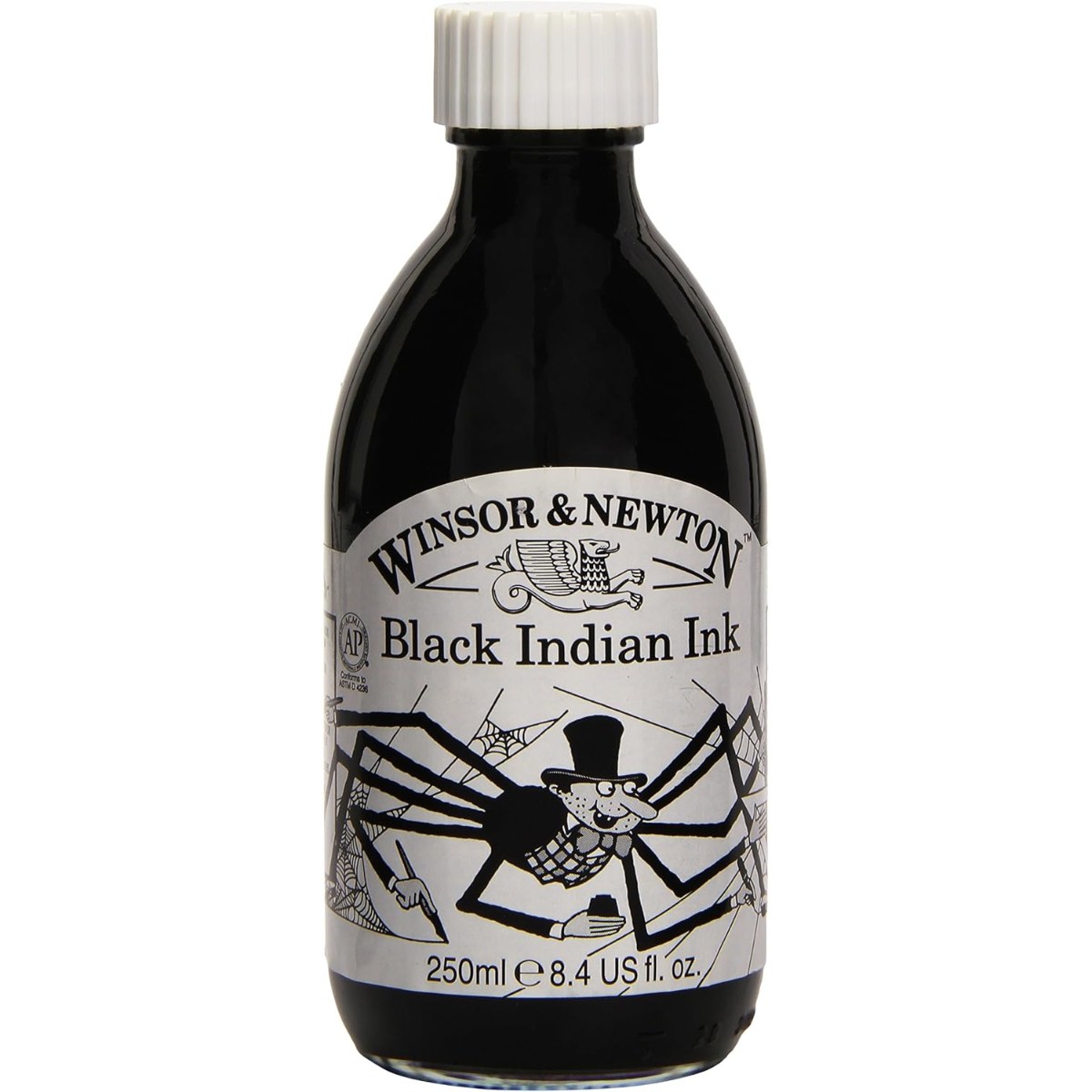 Tinta Nanquim Winsor & Newton 250ml - Black Indian Ink Winsor & Newton