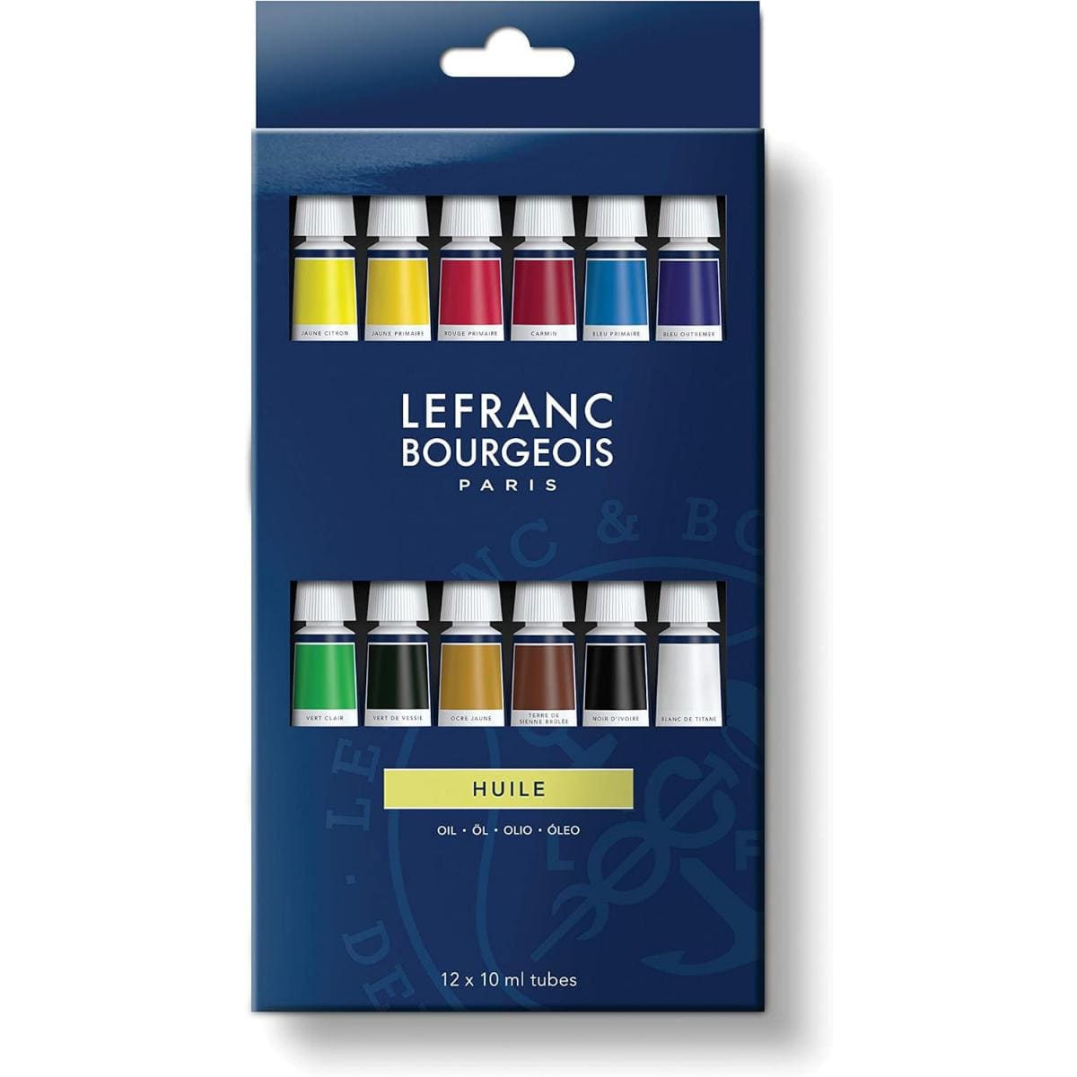 Tinta Óleo Lefranc & Burgeois Fine - 12 Cores Lefranc & Burgeois