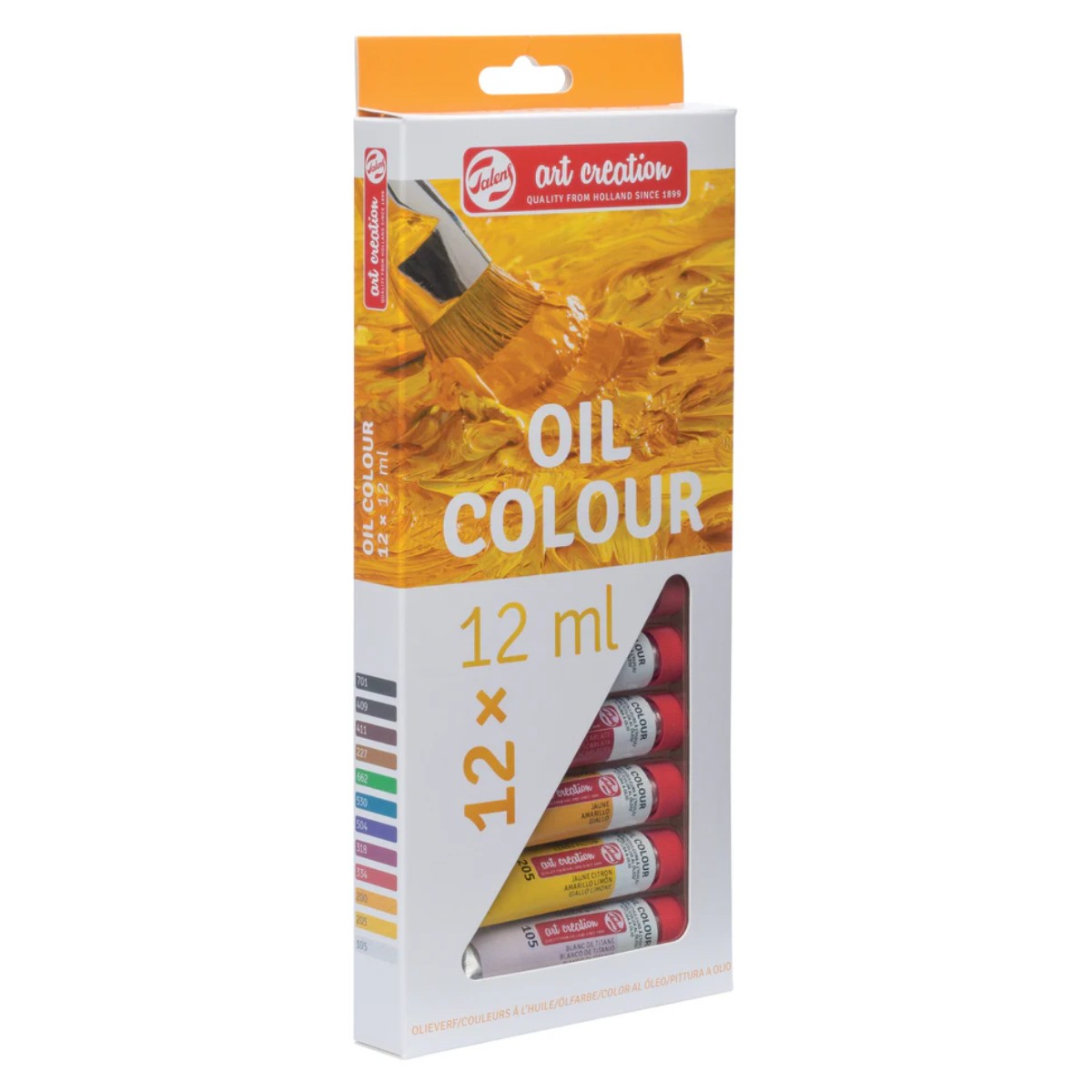 Tinta Oleo Talens Art Creation - 12 Cores - 12ml Talens