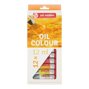 Tinta Oleo Talens Art Creation - 12 Cores - 12ml