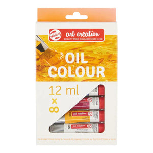 Tinta Oleo Talens Art Creation - 8 Cores - 12ml