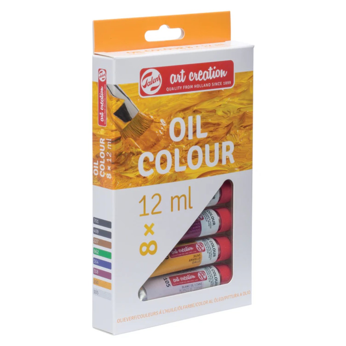 Tinta Oleo Talens Art Creation - 8 Cores - 12ml Talens