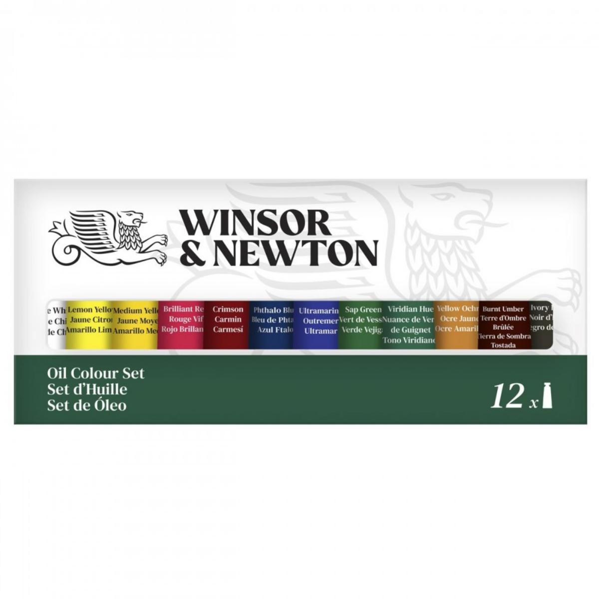 Tinta Óleo Winsor & Newton Discover - Kit com 12 Cores Livraria Skilo