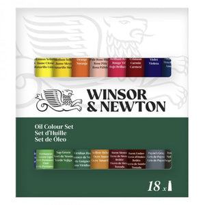 Tinta Óleo Winsor & Newton Discover - Kit com 18 Cores