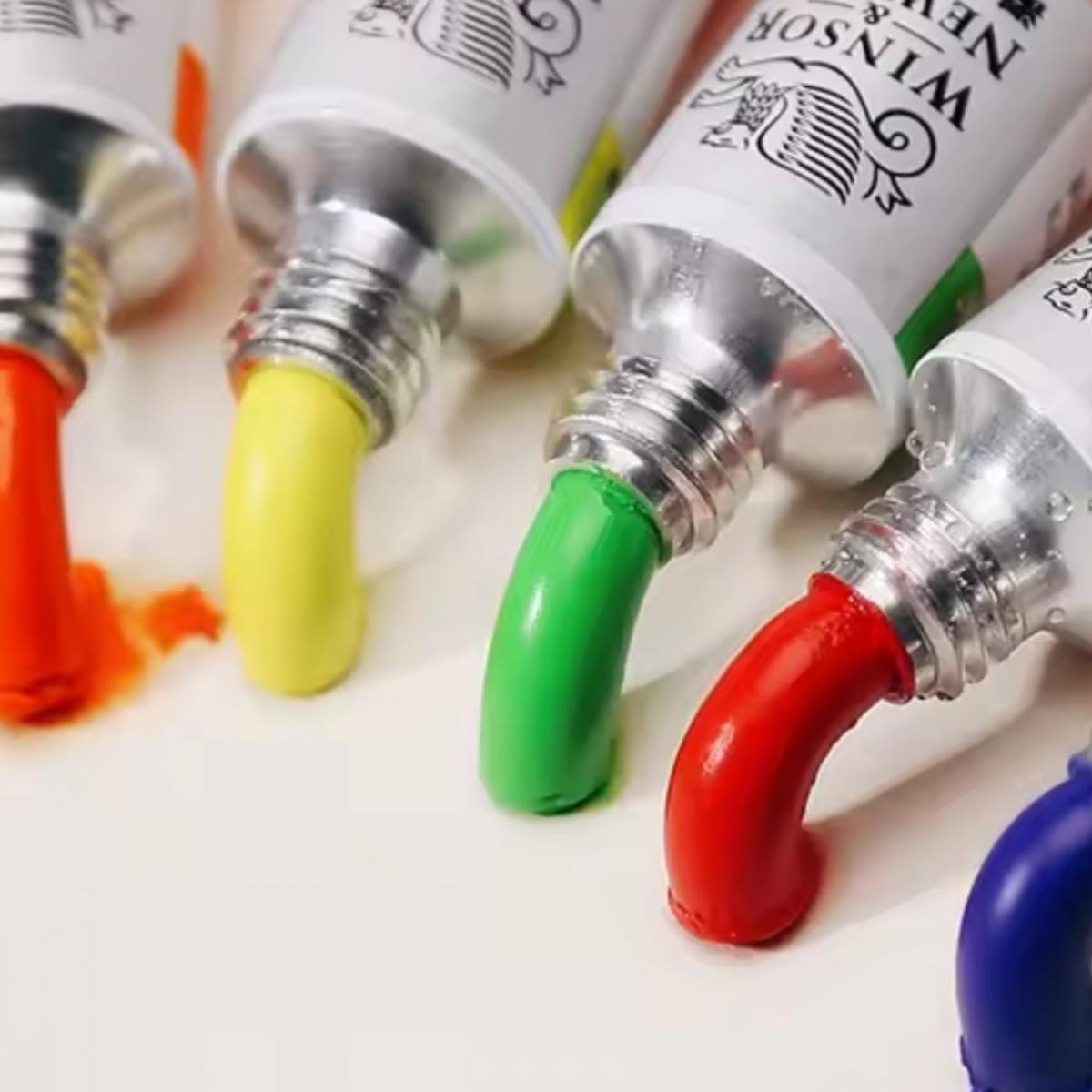 Tinta Óleo Winsor & Newton Discover - Kit com 24 Cores Winsor & Newton Tinta a Óleo