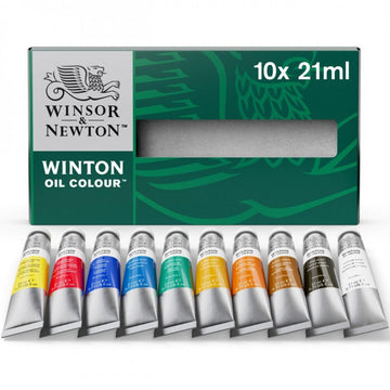Tinta Óleo Winsor & Newton Winton - 10 Cores - 21ml Livraria Skilo