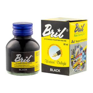 Tinta Para Caneta Tinteiro Bril - Black - 60ml