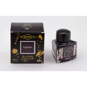 Tinta para Caneta Tinteiro Diamine 150th Anniversary Espresso 40ml