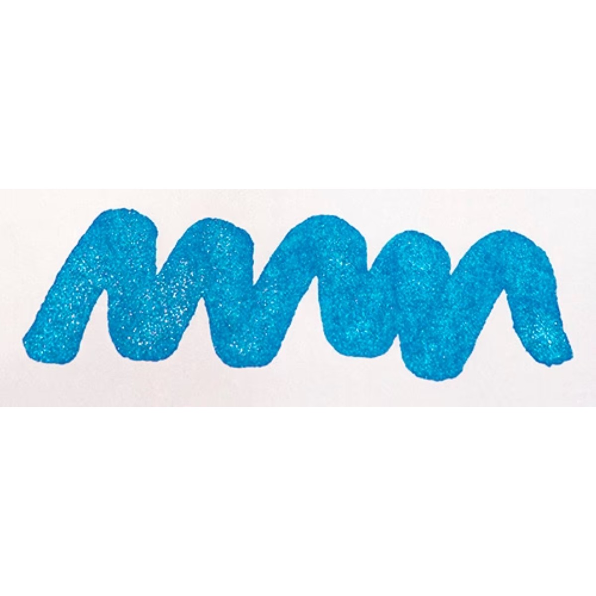 Tinta para Caneta Tinteiro Diamine Shimmertastic Blue Lightning 50ml - Cintilante Diamine