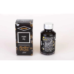 Tinta para Caneta Tinteiro Diamine Shimmertastic Night Sky 50ml - Cintilante