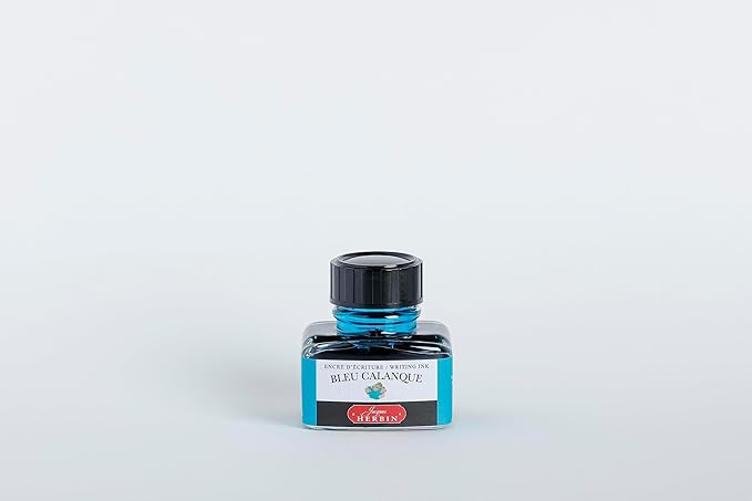 Tinta para Caneta Tinteiro Herbin 30ml - Blue Calanque Jacques Herbin