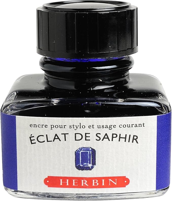 Tinta para Caneta Tinteiro Herbin 30ml - Eclat De Saphir Jacques Herbin