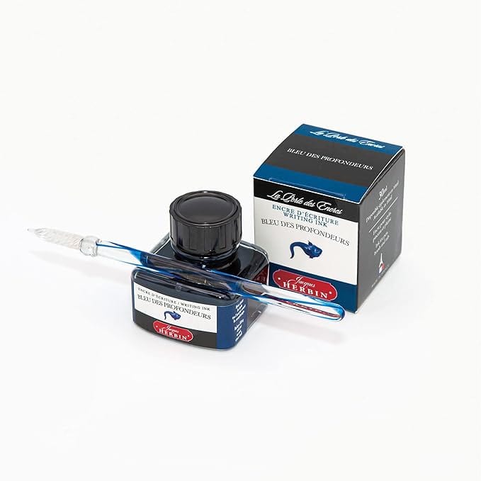 Tinta para Caneta Tinteiro Herbin 30ml - Eclat De Saphir Jacques Herbin