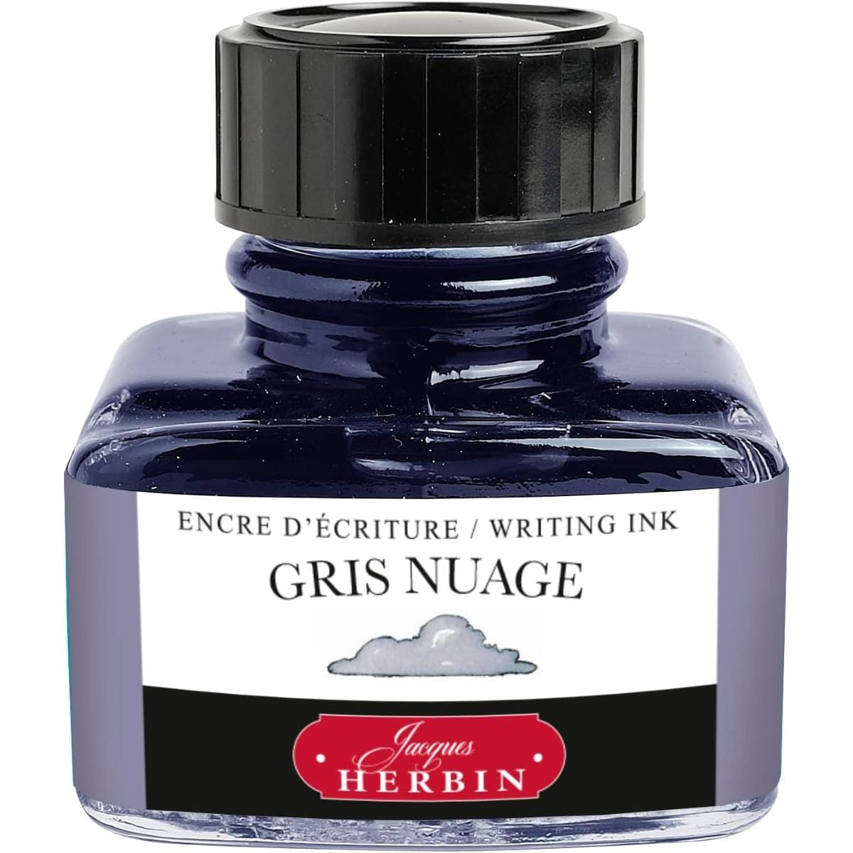 Tinta para Caneta Tinteiro Herbin 30ml - Gris Nuage Jacques Herbin
