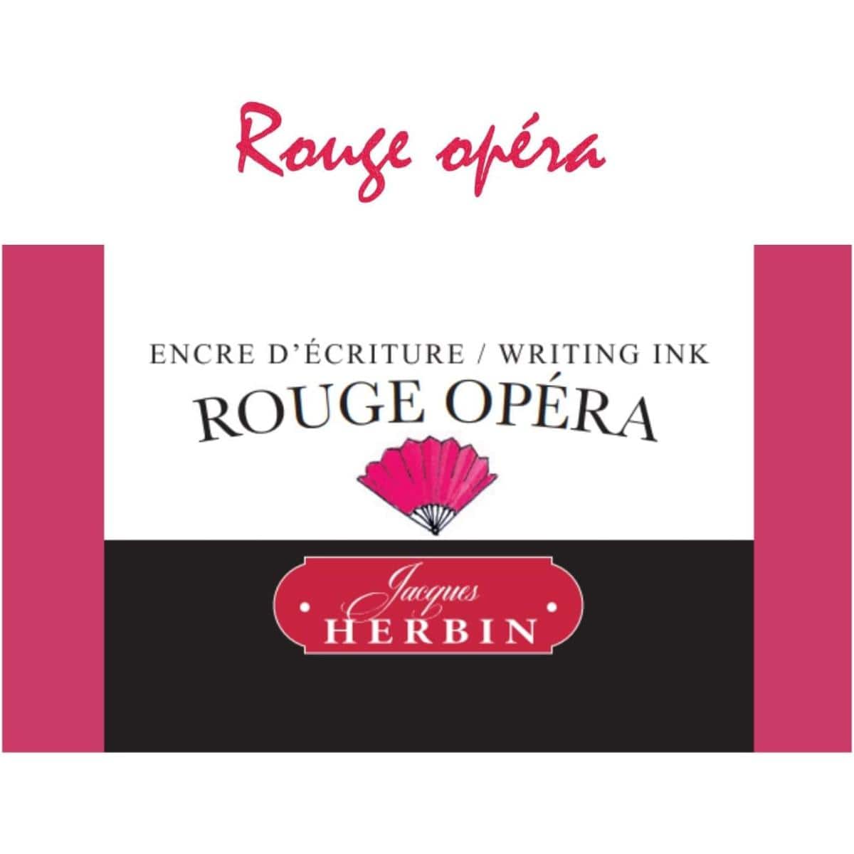 Tinta Para Caneta Tinteiro Herbin 30ml - Rouge Opera J Herbin