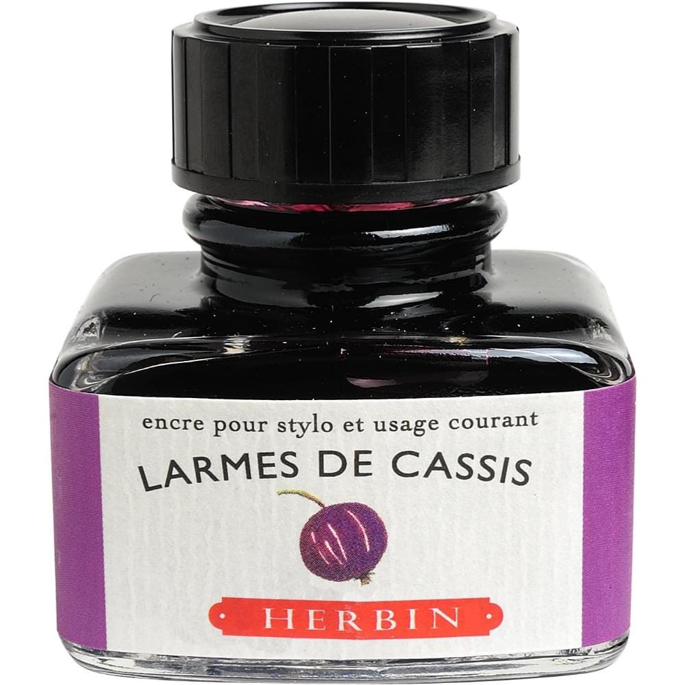 Tinta Para Caneta Tinteiro Herbin - Larmes de Cassis - 30ml - 13078T Jacques Herbin