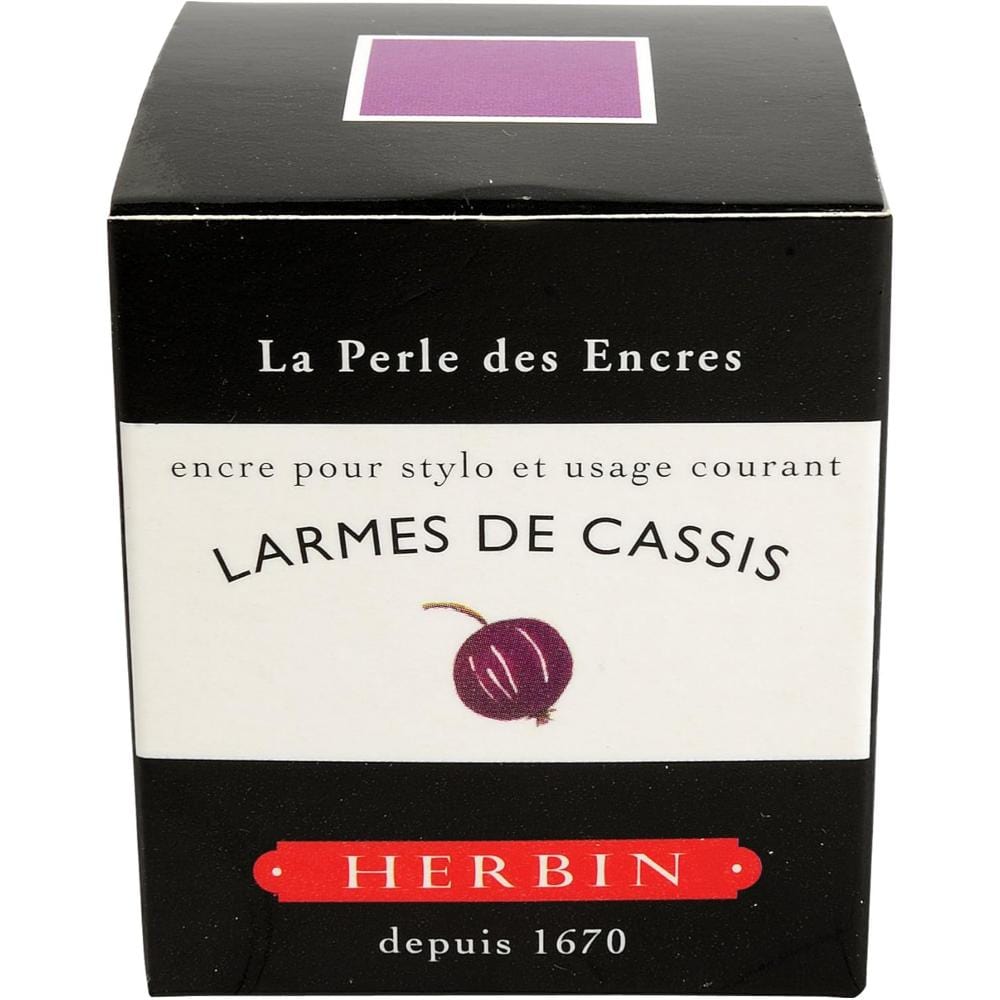 Tinta Para Caneta Tinteiro Herbin - Larmes de Cassis - 30ml - 13078T Jacques Herbin