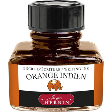 Tinta Para Caneta Tinteiro Herbin - Orange Indien - 30ml J Herbin