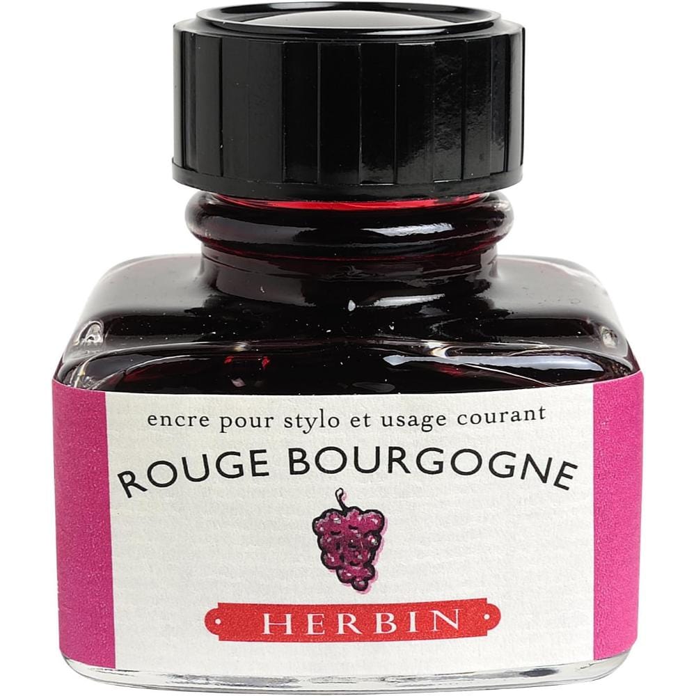 Tinta Para Caneta Tinteiro Herbin - Rouge Bourgogne - 30ml - 13028T Jacques Herbin
