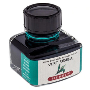 Tinta Para Caneta Tinteiro Herbin - Vert Reseda - 30ml - 13038T