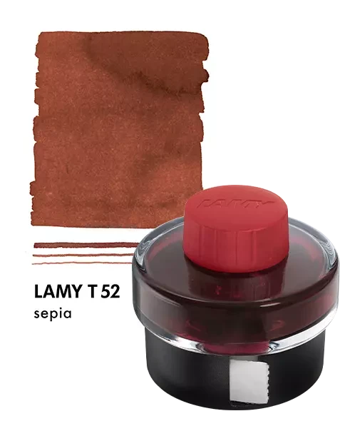 Tinta Para Caneta Tinteiro Lamy T52 - Sepia - 50ml Lamy