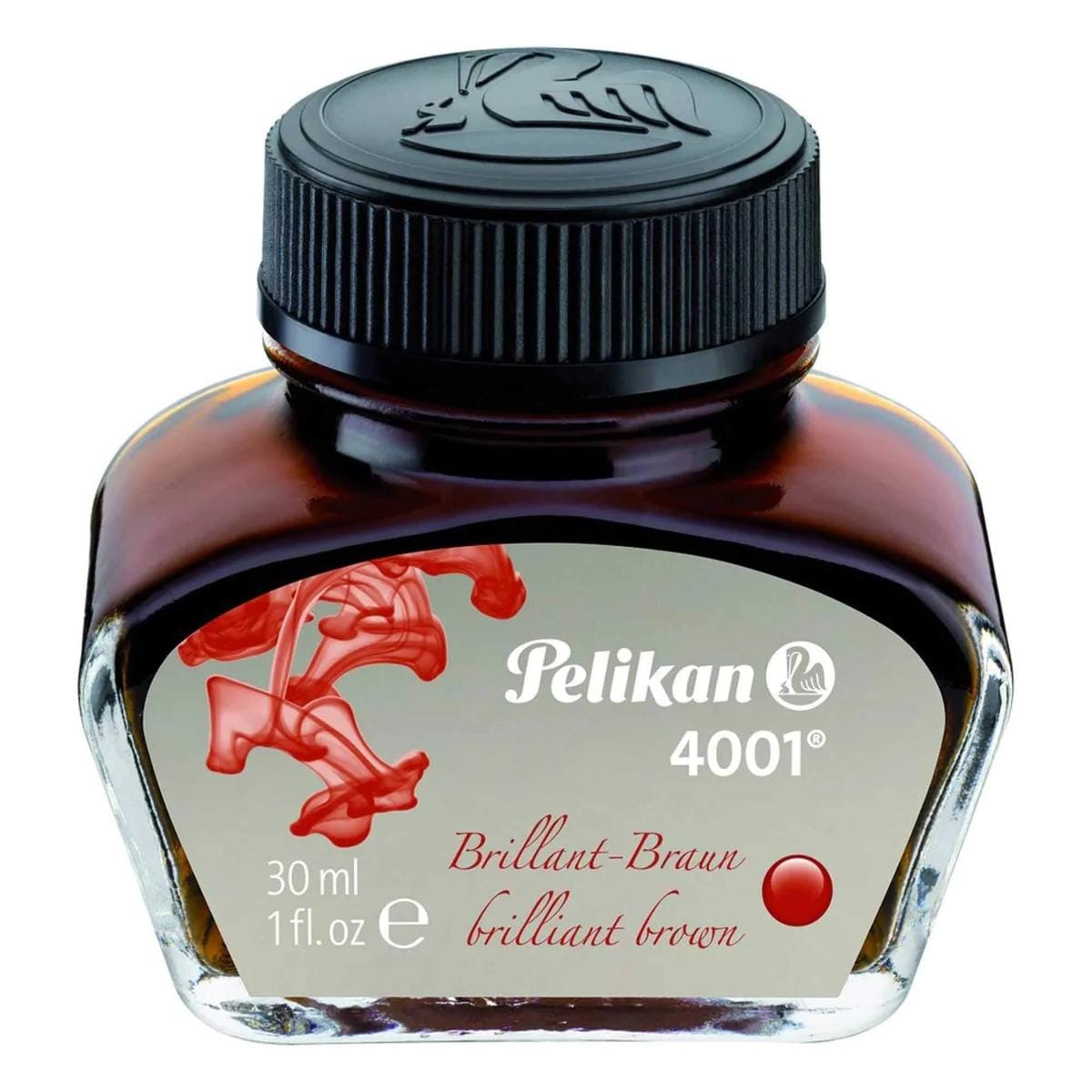 Tinta Para Caneta Tinteiro Marrom - Pelikan 4001 - 30ml Pelikan