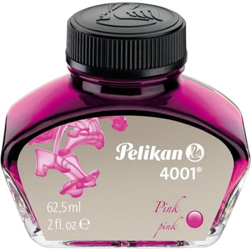 Tinta Para Caneta Tinteiro Pelikan 4001 - Rosa- 62,5ml - 301350 Pelikan