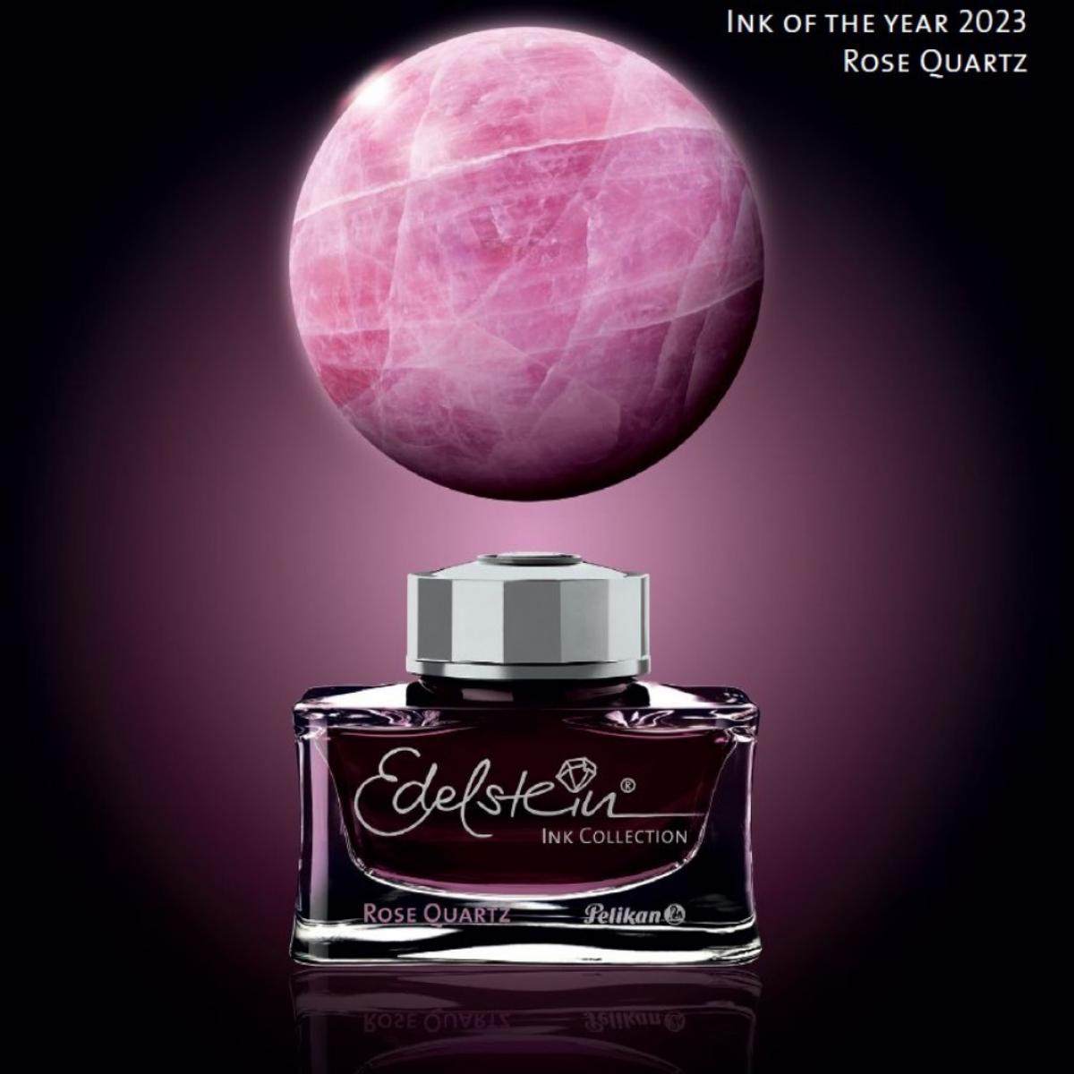 Tinta Para Caneta Tinteiro Pelikan Edelstein - Rose Quartz - 50ml Livraria Skilo